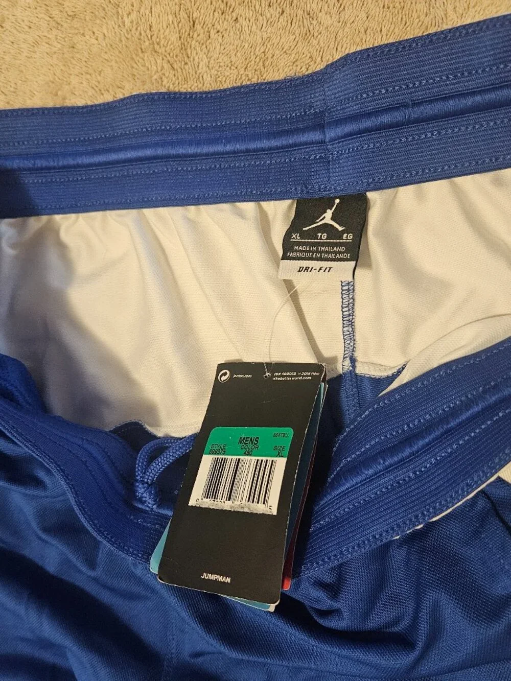 Jordan Motorsport shorts (size XL) + matching cap.
